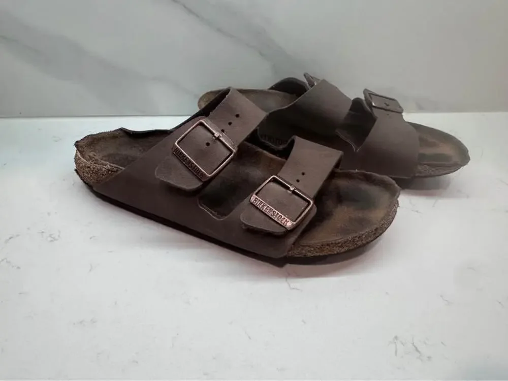 Birkenstock Size 39 Mocha Brown Arizona Sandals